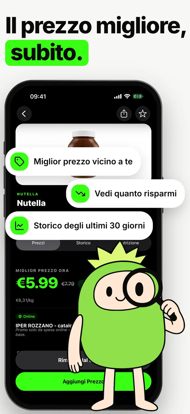 Prisy product page with the best nearby price, savings, and 30-day price history
